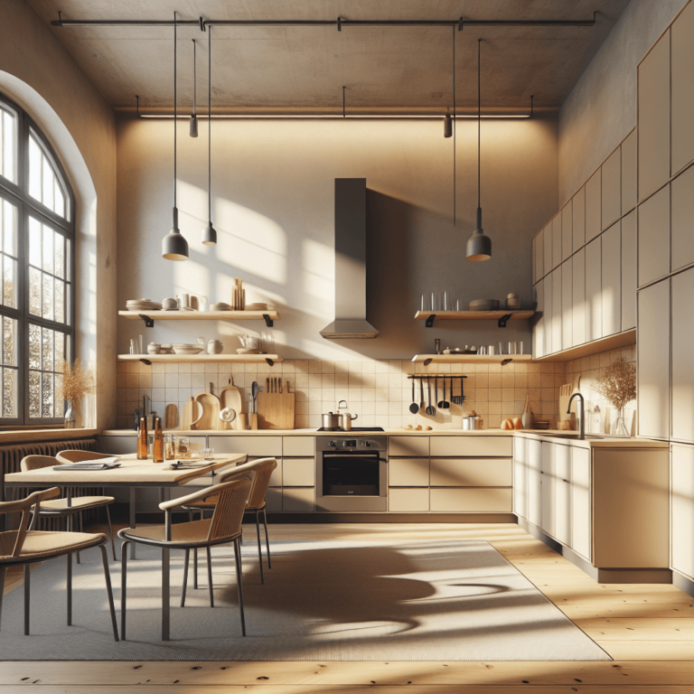 beige Industrial Style Küche-Dortmund