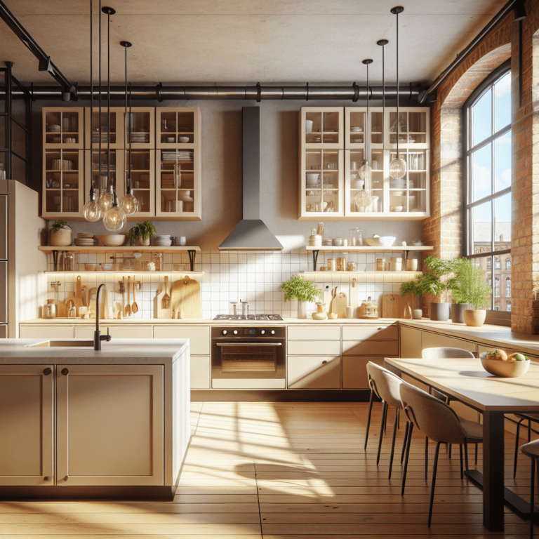 beige Küche im Loftstil-Dortmund