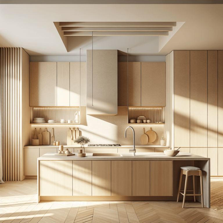 beige Minimalismus Küche-Dortmund