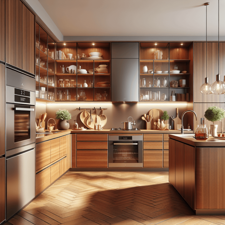 braune Design Küche-Dortmund