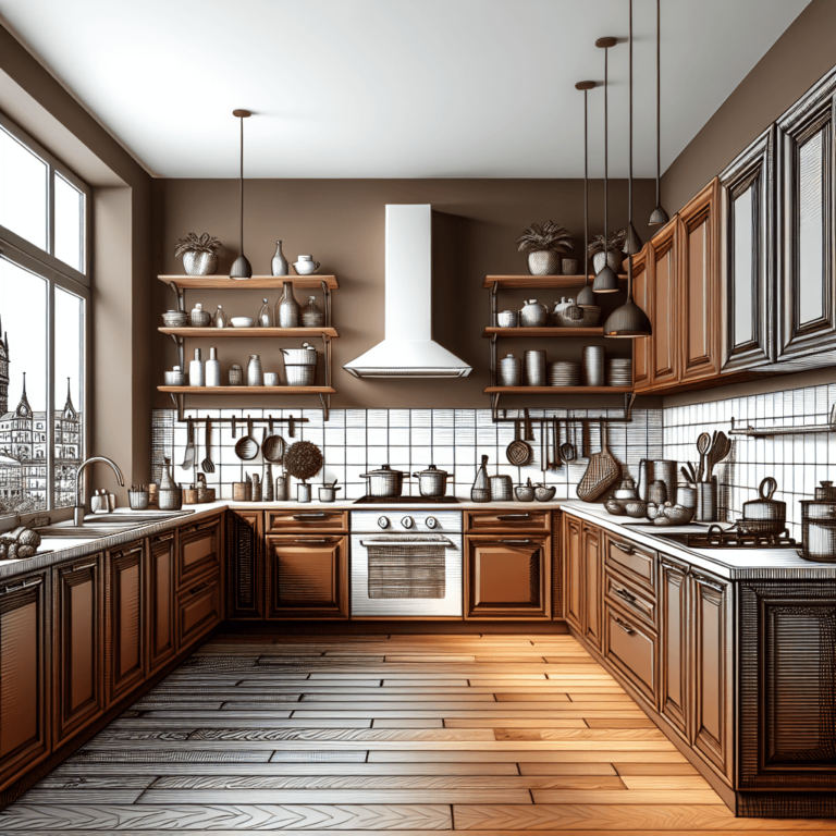 braune Einbauküche-Dortmund