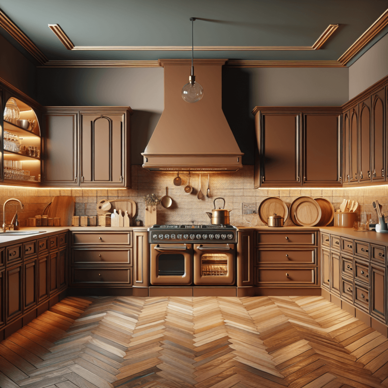 braune Retro Küche-Dortmund