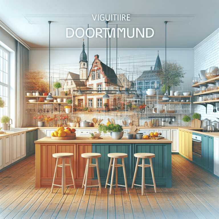 bunte Küche im Bauernhausstil-Dortmund