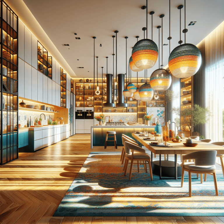 bunte Küche im asiatischen Stil-Dortmund