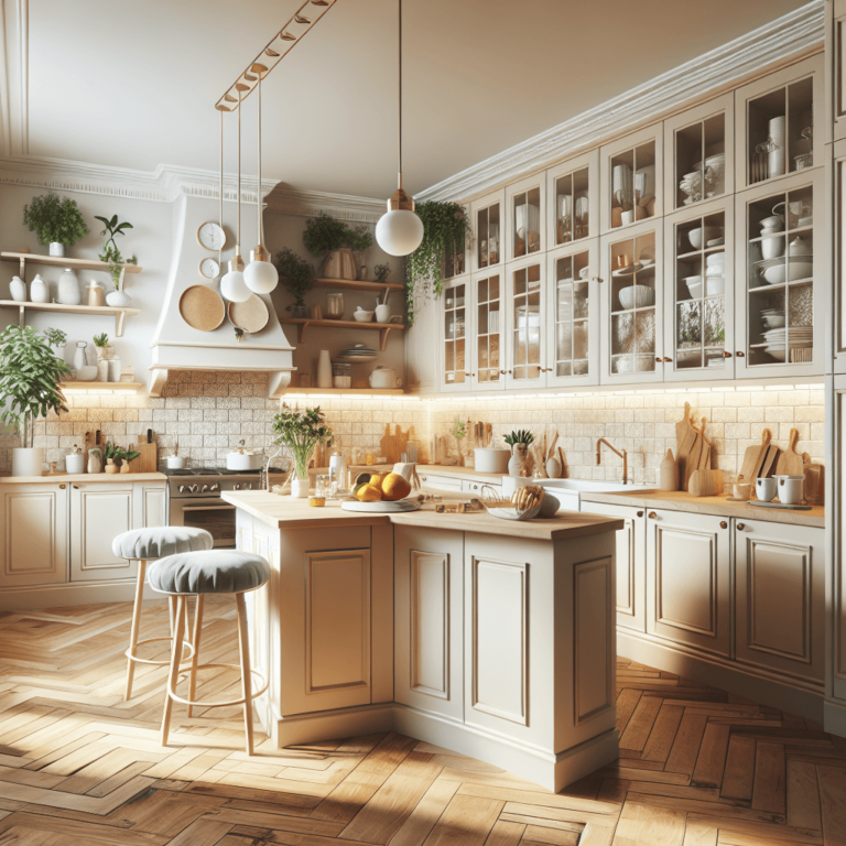 cremefarbene Boho Style Küche-Dortmund