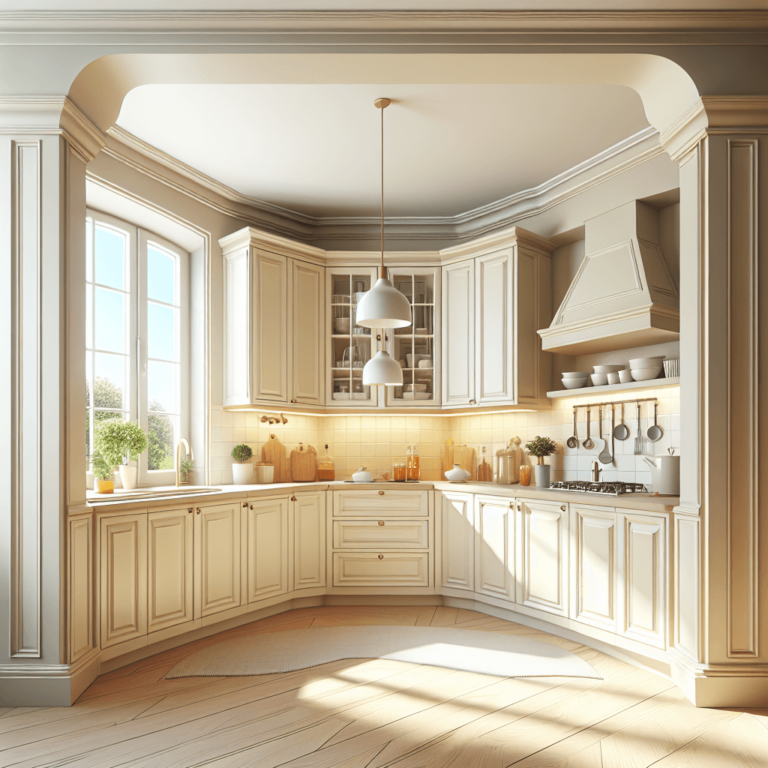 cremefarbene Eck-Küche-Dortmund