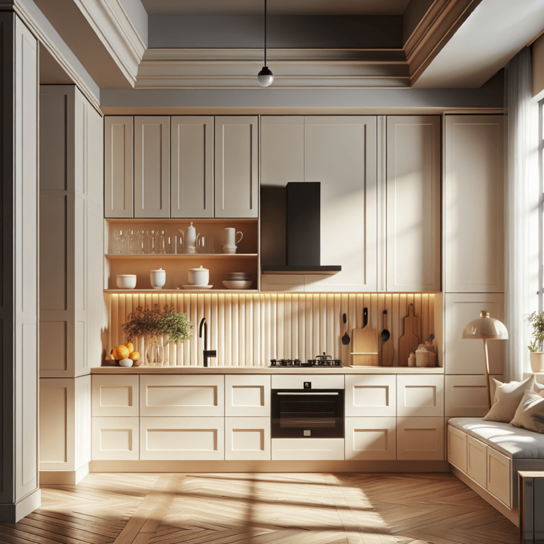 cremefarbene Modulare Küche-Dortmund