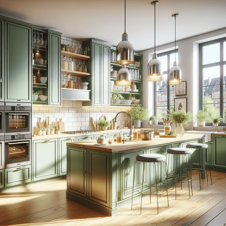 grüne Amerikanische Küche-Dortmund