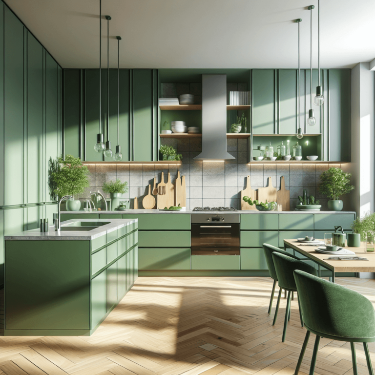 grüne Minimalismus Küche-Dortmund