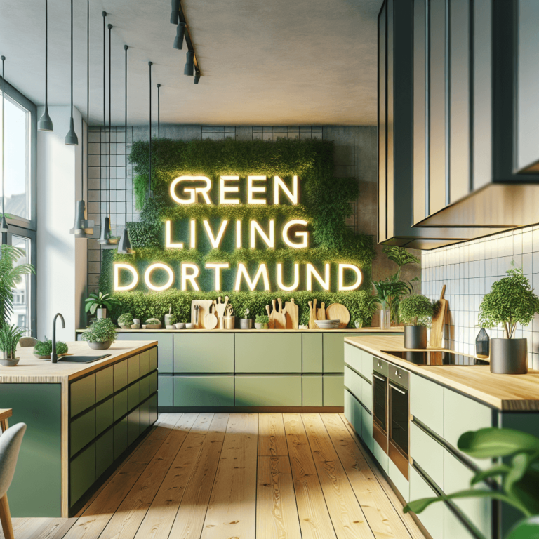 grüne Wohnküche-Dortmund