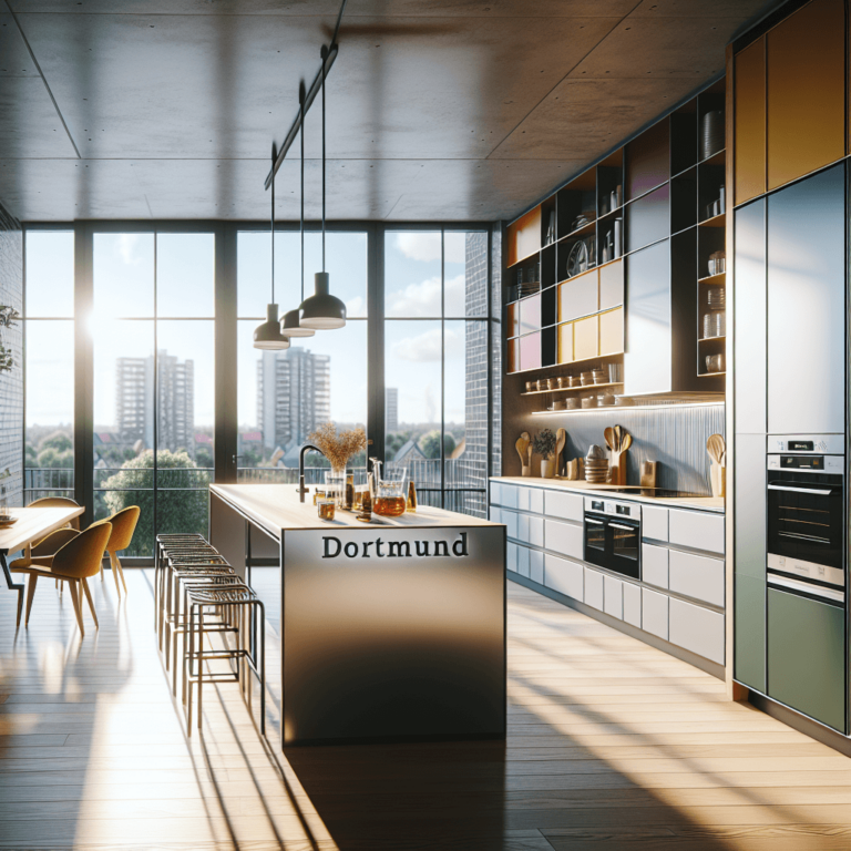 hochglanz Freistehende Küche-Dortmund