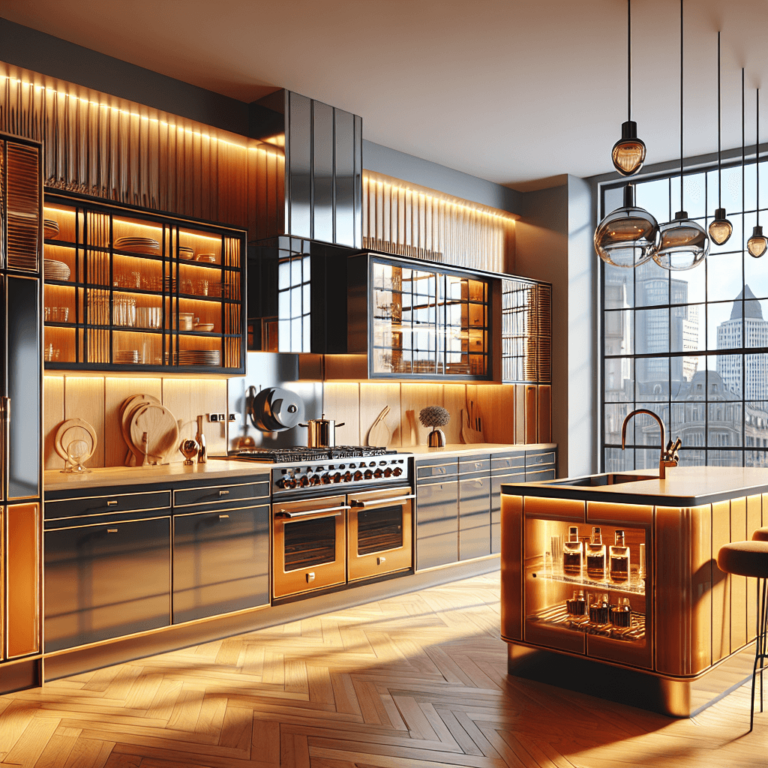 hochglanz Küche im Art-Deco-Stil-Dortmund