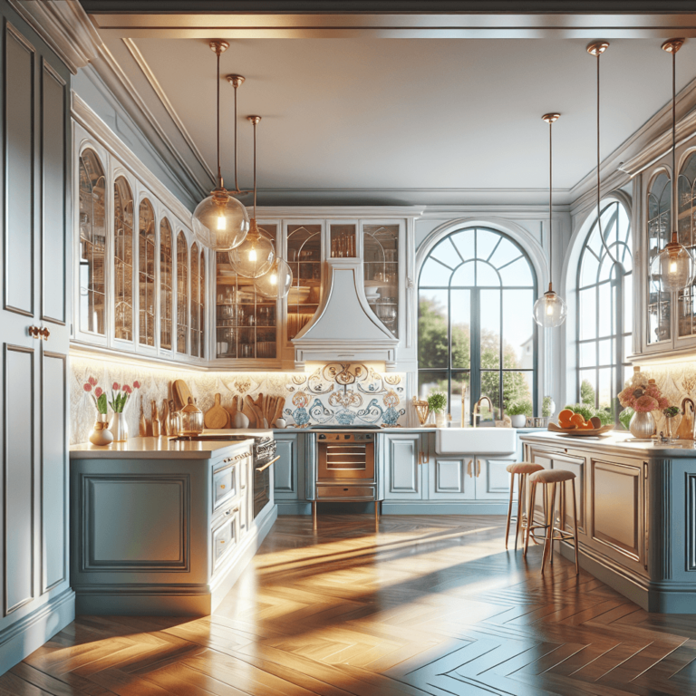 hochglanz Küche im Shabby Chic Stil-Dortmund