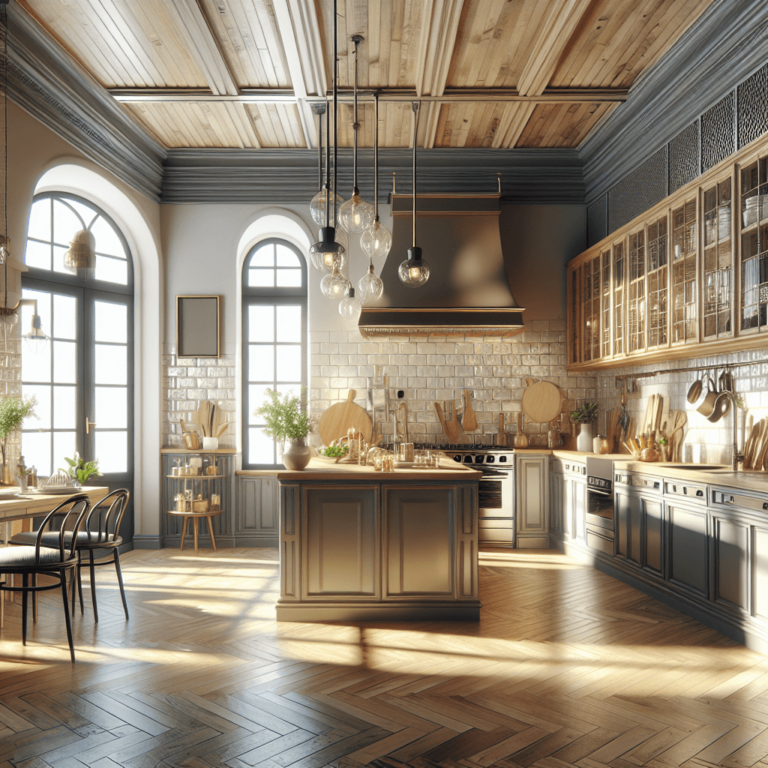 hochglanz Küche im Vintage Chic Stil-Dortmund