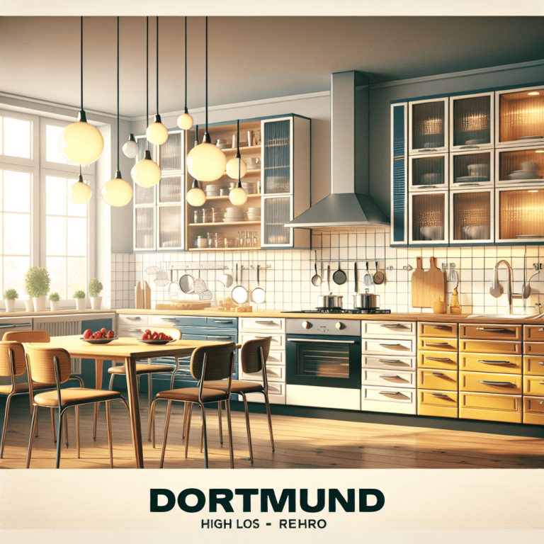 hochglanz Retro Küche-Dortmund