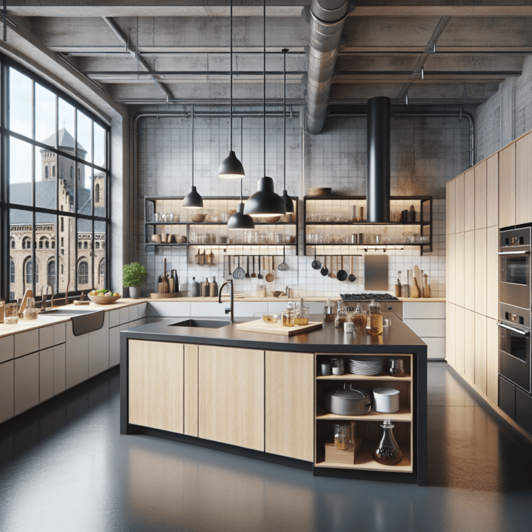 matte Küche im Loftstil-Dortmund