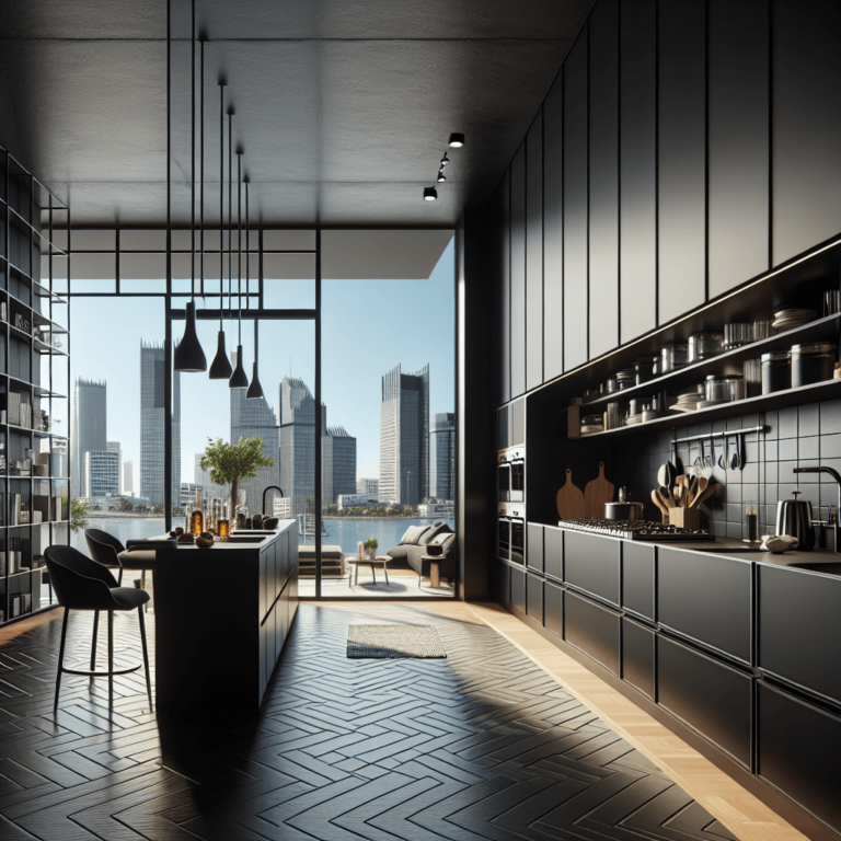 schwarze Modulare Küche-Dortmund