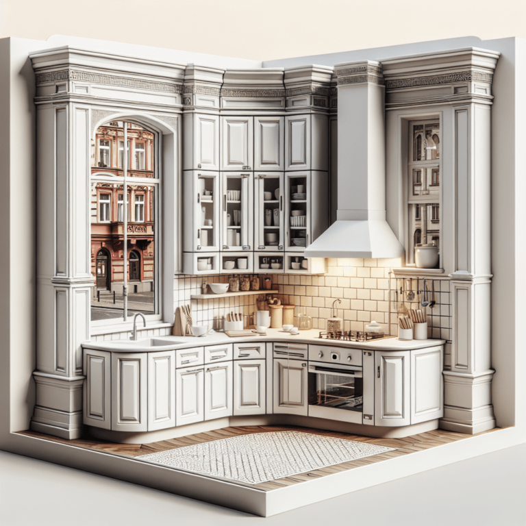 weiße Eck-Küche-Dortmund