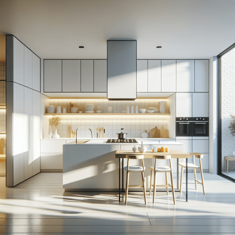 weiße Minimalismus Küche-Dortmund