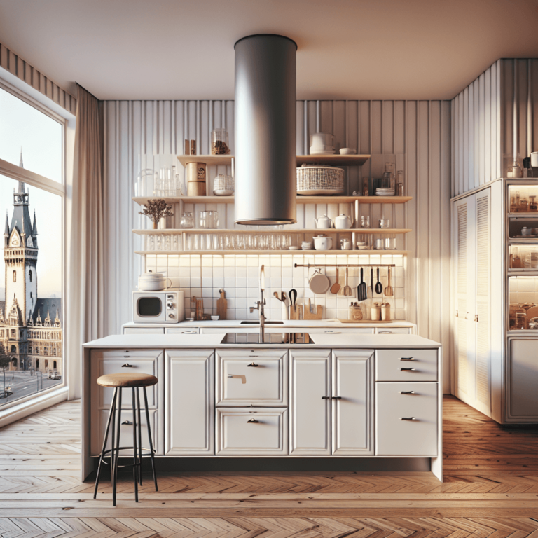 weiße Retro Küche-Dortmund