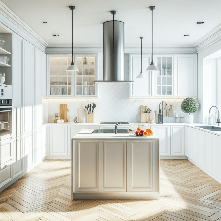 weiße Wohnküche-Dortmund